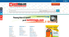 Desktop Screenshot of jambiniaga.com